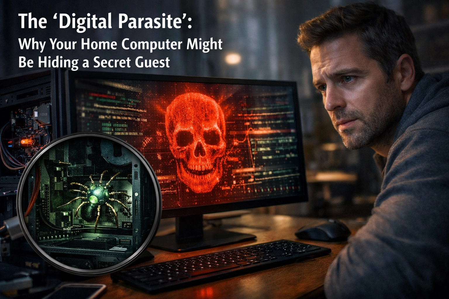 The 'Digital Parasite': Why Your Home Computer Might Be Hiding a Secret Guest