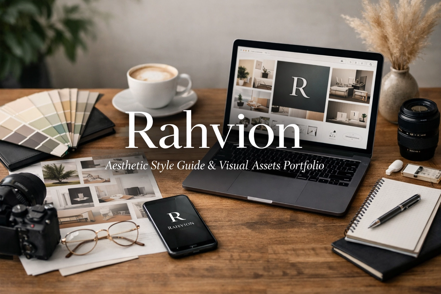 Rahvion Aesthetic Style Guide & Visual Assets Portfolio